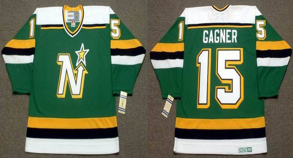 2019 Men Dallas Stars 15 Gagner Green CCM NHL jerseys